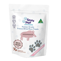 Freezy Paws Freeze Dried Raw Treats Wild Boar for Dogs & Cats 70g image