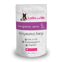 Laila & Me Dehydrated Range Kangaroo Jerky Dog Training Treats 80g image