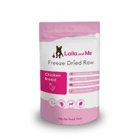 Laila & Me Freeze Dried Raw Chicken Breast Natural Dog Treats 60g image