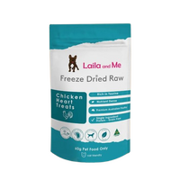 Laila & Me Freeze Dried Raw Chicken Heart Dog Training Treats 60g image