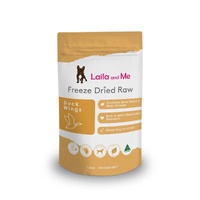 Laila & Me Freeze Dried Raw Duck Wings Dental Treats for Cats & Dogs 7 Pack image