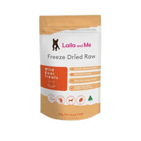 Laila & Me Freeze Dried Raw Wild Boar Natural Treats for Cats & Dogs 60g image