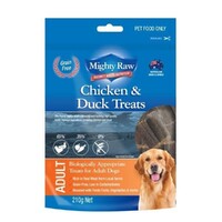 Mighty Raw Adult Dog Natural Treats Chicken & Duck 210g image