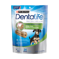 Dentalife Daily Oral Teeth Care Treats for Minis Dogs 4 x 193g  image