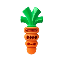 Happy Staffy Co Chomp Carrot Interactive Dental Dog Chew Toy image