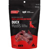 Prime 100 Single Protein Treat Duck Fillets Dog Treats 100g image