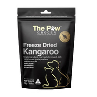 The Paw Grocer Freeze Dried Kangaroo Dogs & Cats Training Treats 72g image