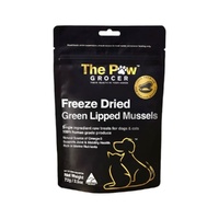 The Paw Grocer Black Label Freeze-Dried Green Lipped Mussels Dog Treats 72g image