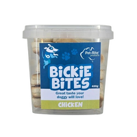 Pet-Rite Bickie Bites Chicken Pet Dog Tasty Treats in Tub 450g image