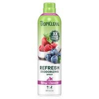 TropiClean Berry + Coconut Refresh Deodorizing Spray for Pets 283g image
