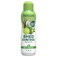 TropiClean Shed Control Pet Grooming Shampoo Lime + Coconut 591ml image