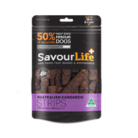 Savour Life Premium Dog Treat Strips Kangaroo 165g image