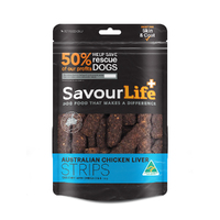 Savour Life Premium Dog Treat Strips Chicken Liver 165g image