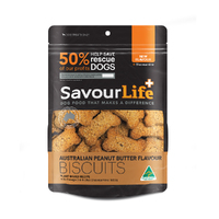 Savour Life Australian Peanut Butter Dog Biscuit Treat 500g image