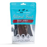 The Pet Project Natural Treats Beef Jerky Dog Gourmet Treat 100g image