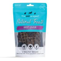 The Pet Project Natural Treats Beef Liver Dog Gourmet Treat 100g image