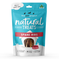 The Pet Project Natural Treats Pet Dog Tasty Treats Spare Ribs 120g image