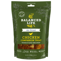 Balanced Life Air Dried Raw Chicken Companion Treat Dogs & Puppies 140g  image