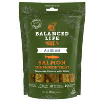 Balanced Life Air Dried Raw Salmon Companion Treat for Dogs & Puppies 140g  image