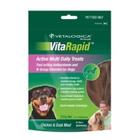 Vitarapid Active Multi Daily Dog Tasty Treats Chicken & Duck Meat 210g image