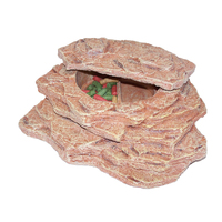 URS Sandstone Steps w/ Revolving Dish Wide Reptile Accessory image