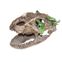 URS Skull w/ Small Teeth Reptile Enclosure Accessory Large image