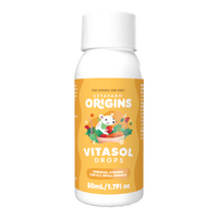 Vetafarm Origins Vitasol Drops Small Animal Liquid Mutivitamins 50ml  image