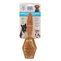 Dog Gone Gorgeous Double Sided Paddle Brush Bamboo Handle for Dogs image