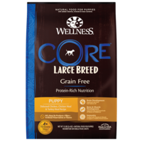 Wellness Core Large Breed Puppy Grain Free Dry Dog Food Chicken & Turkey 10.9kg image
