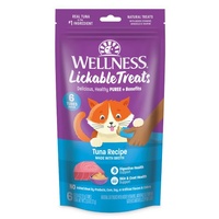 Welness Core Lickable Treats Natural Cat Treats Tuna Recipe 6 x 12g image