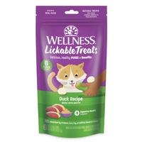 Welness Core Lickable Treats Natural Cat Treats Duck Recipe 6 x 12g image
