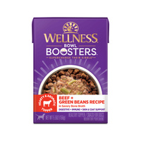 Wellness Core Bowl Boosters Hearty Topper Dog Food Beef + Green Beans 12 x 156g image