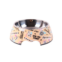 Warner Bros Friends Stainless Steel Insert Durable Pet Dog Bowl image
