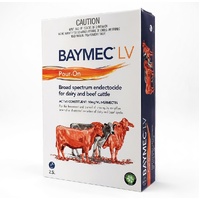 Baymec LV Pour-On Broad Spectrum Endectocide for Dairy & Beef Cattle 2.5L  image
