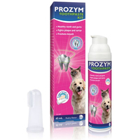 Prozym Toothpaste Kit + Finger Brush for Pet Dogs Cats 65ml  image