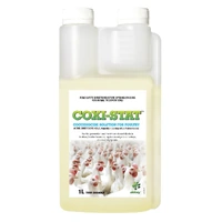 Coxi-Stat Coccidiocide Treatment Solution for Poultry Twin Chamber 1L image