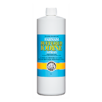 IAH Farnam Buffered Iodine Topical Bacterial Treatment Spray for Horses 1L image