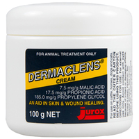 Jurox Dermaclens Cream Skin & Wound Treatment for Dogs Cats & Cattles 100g image