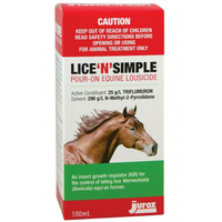 Jurox Lice N Simple Biting Lice Control 100ml  image