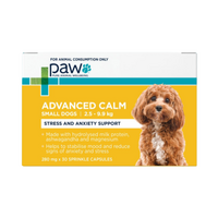 PAW Advanced Calm Stress & Anxiety Support for Small Dogs 30 Pack image