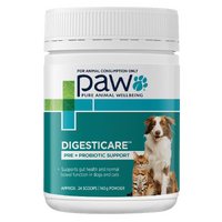 PAW Digesticare Pre + Probiotic Gut Health Support for Dogs & Cats 143g image