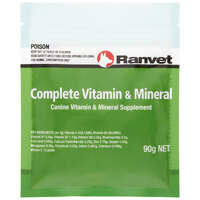 Ranvet Complete Vitamin & Mineral Supplement for Greyhounds 90g image