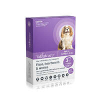 Talentcare Spot-On Flea & Worming Treatment for Dogs 4-10kg 3 Pack image