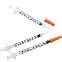 Terumo Insulin Syringe 1ml with Needle 27Gx0.5" 13mm 100 Pack image