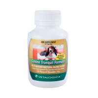 Vetalogica Canine Tranquil Formula Dog Supplement 120 Pack image