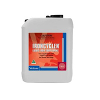 Virbac Ironcyclen Liquid Iron Supplement for Performance Horses 10L image