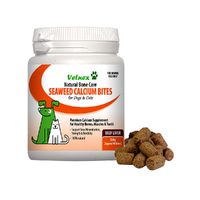 Vetnex Seaweed Calcium Bites Bone Care Beef Liver for Dogs & Cats 120g image