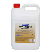 Vetsense PVP Iodine Surgical Scrub Anti-Septic 75mg/ml 7.5% 5L image
