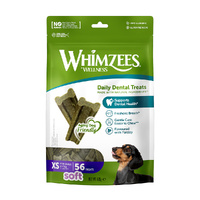 Whimzees Daily Dental Treats Soft for Extra Small Dogs 2-7kg 56 Pack image