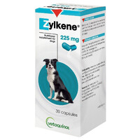Zylkene Calming Nutritional Supplement for Dogs & Cats 225mg 30 Pack image